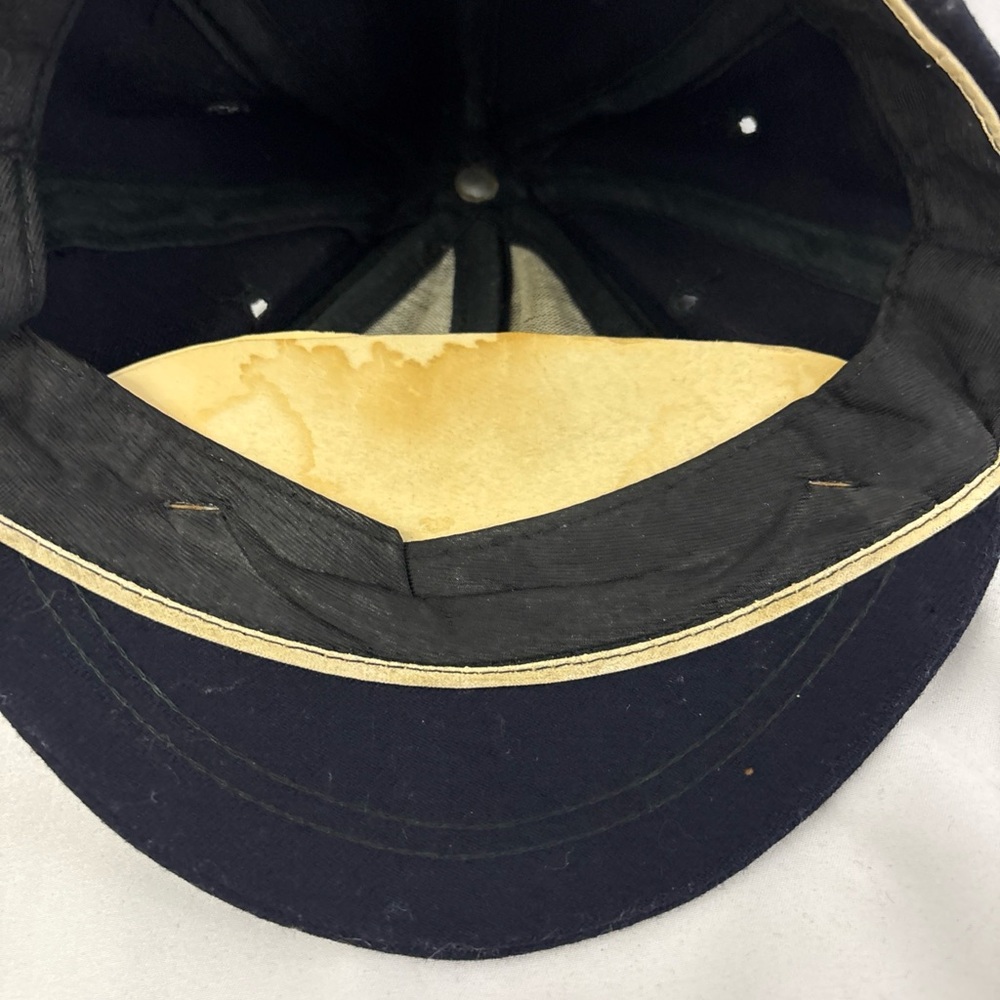 Vintage Funkap 100% Wool Cap 7 1/2 Black Hat Rare - Picture 5 of 8